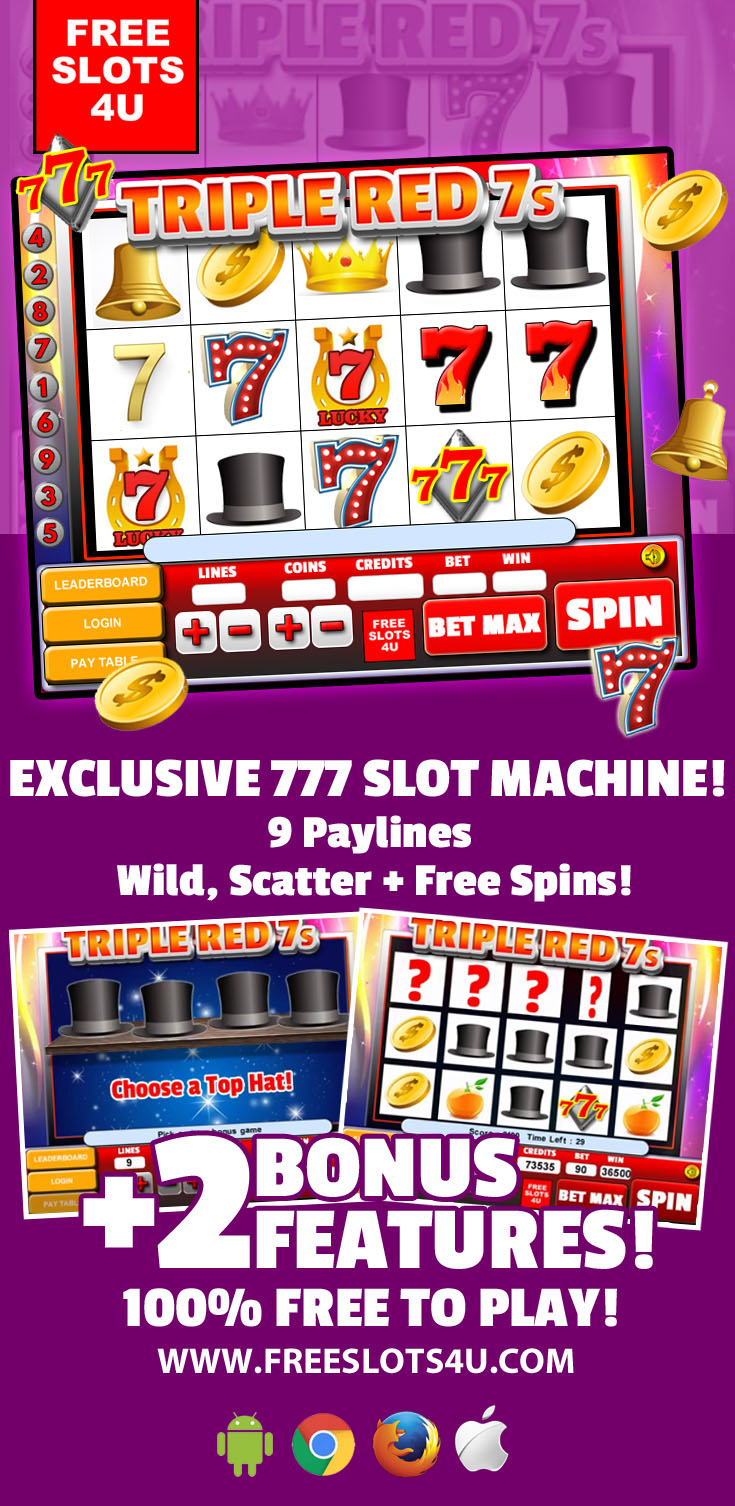 free triple 7 slot machines